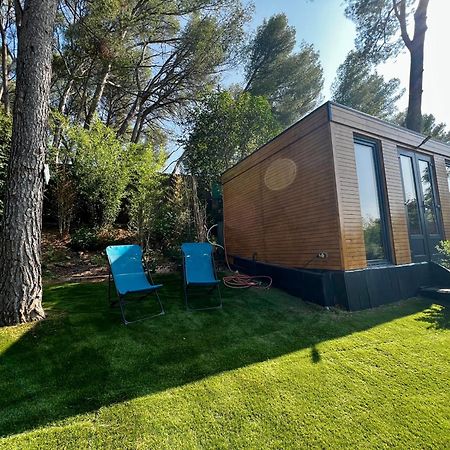 Charmant Studio Lodge Climatise Avec Jardin Et Vue Sur Le Pic Saint Loup Jacou Zewnętrze zdjęcie