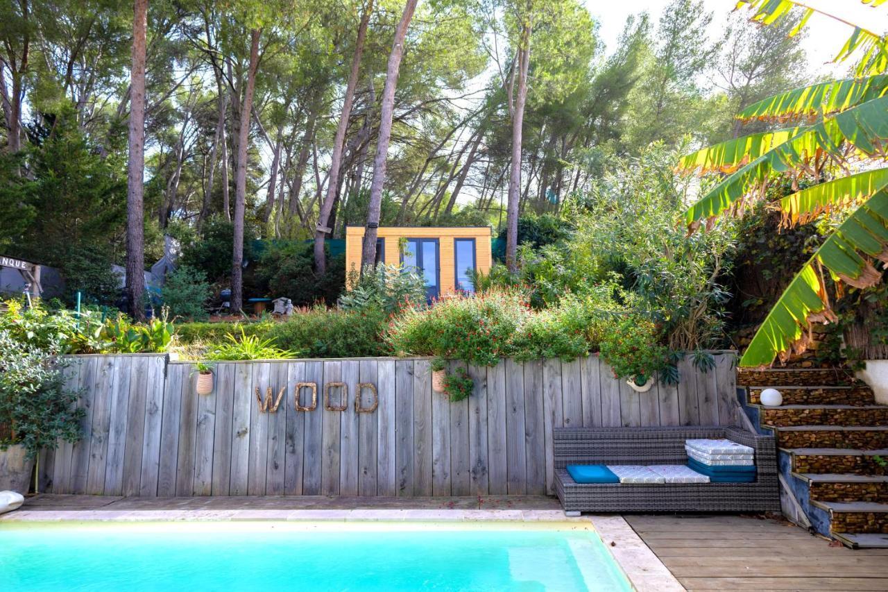 Charmant Studio Lodge Climatise Avec Jardin Et Vue Sur Le Pic Saint Loup Jacou Zewnętrze zdjęcie