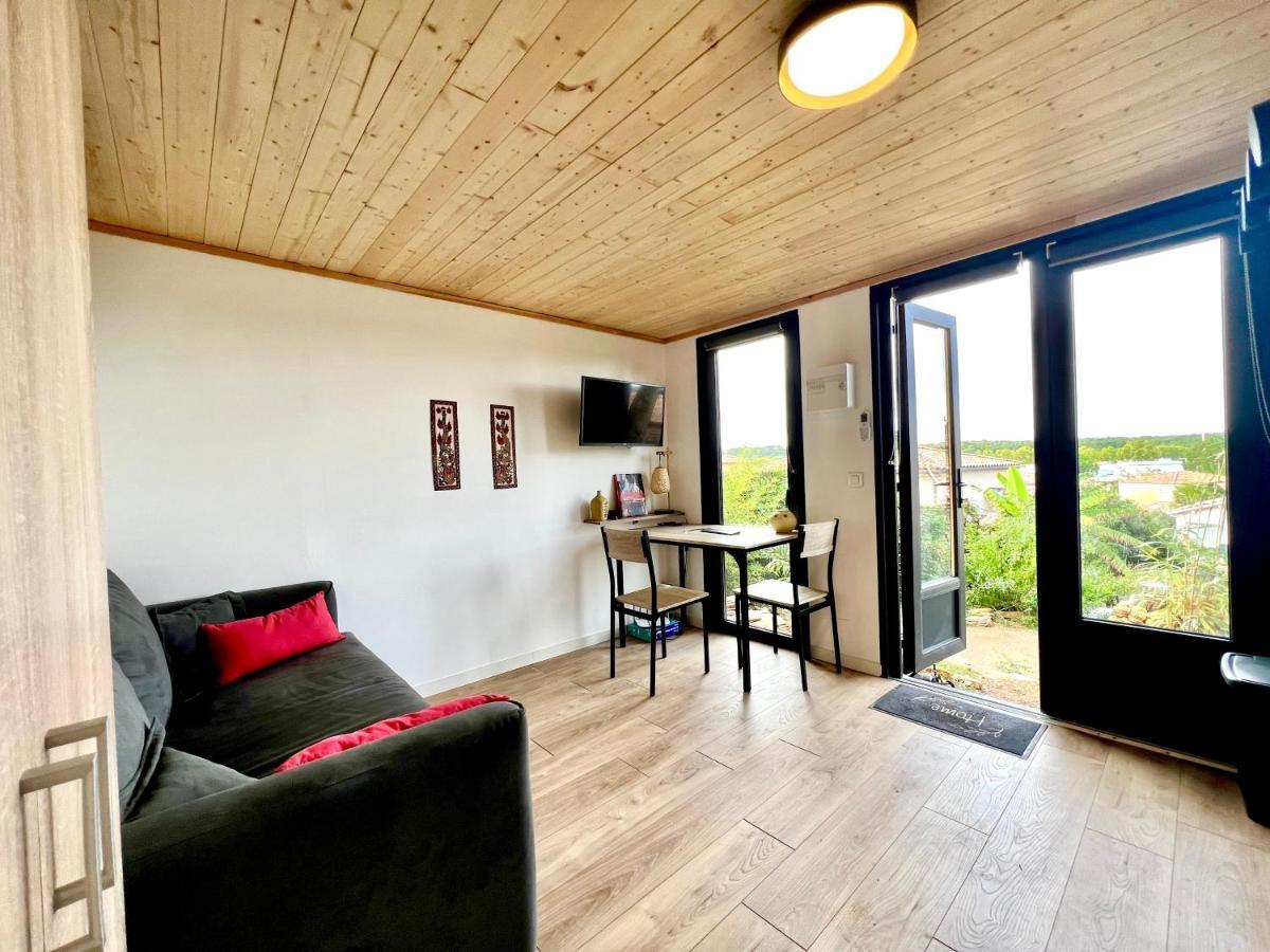 Charmant Studio Lodge Climatise Avec Jardin Et Vue Sur Le Pic Saint Loup Jacou Zewnętrze zdjęcie